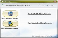 Daniusoft DVD to BlackBerry Suite screenshot